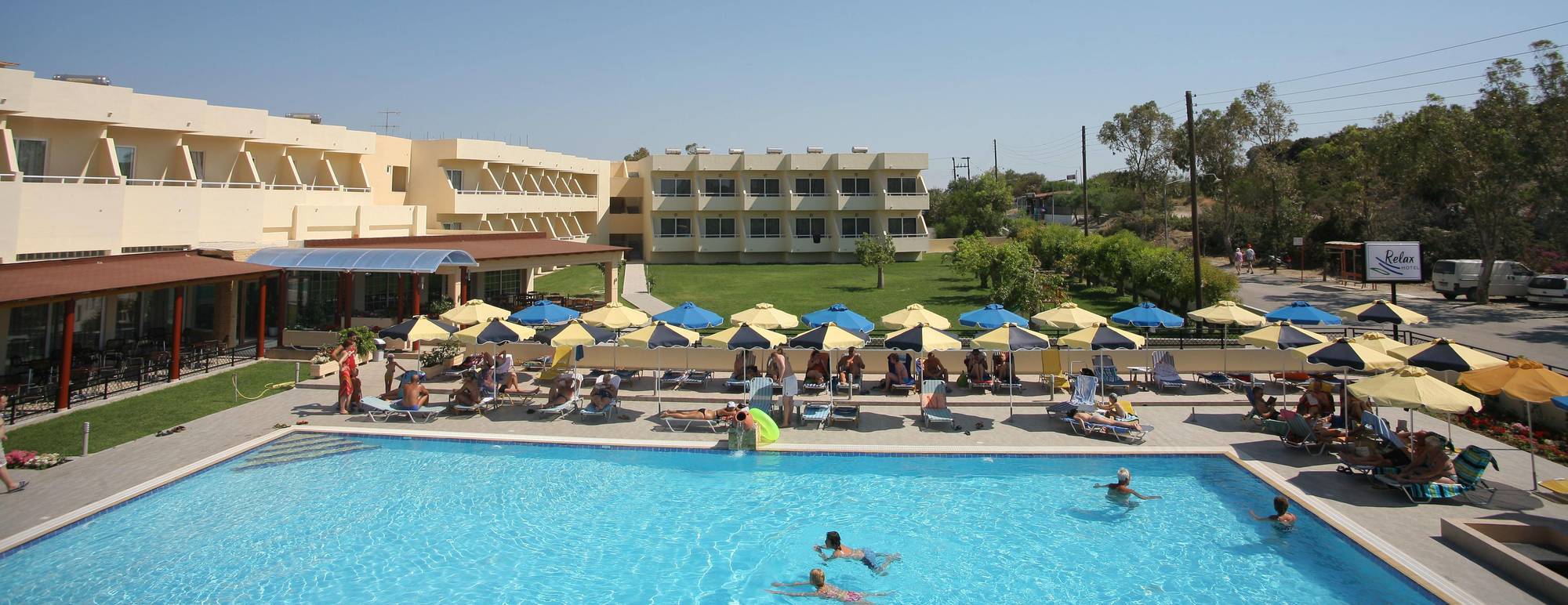Relax Hotel Kolymbia Exteriör bild